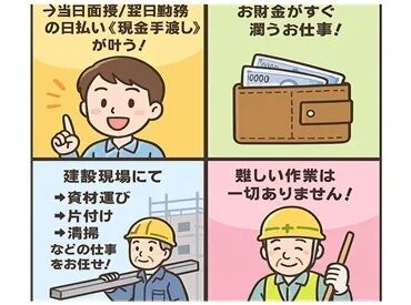 株式会社新井興産 久留米支店 「ヤバい！財布にお金が入ってない(+o+)」
そんな時も、毎日現金払いだから安心◎
頑張りがすぐカタチになるから嬉しい！