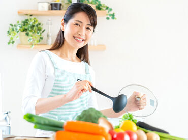 らっく株式会社 ※旭川市6条通20丁目 食事作りの"サポート"がメイン
未経験・ブランクありでも大丈夫◎
だから、履歴書不要で応募OKです♪
※写真はイメージ