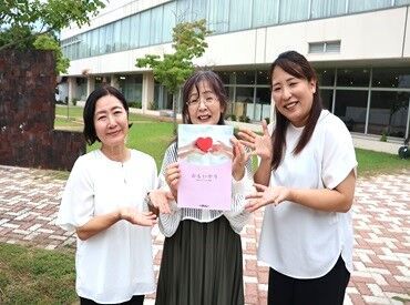 株式会社サンレー　福岡東営業所 「ありがとう」が多い職場です♪
お仕事の悩みやご家庭のことなど、スタッフ同士で気軽に相談しあって助けあってます！