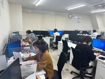 主婦さんなど、30～50代の女性が活躍する職場！
まずはお気軽にご応募ください♪