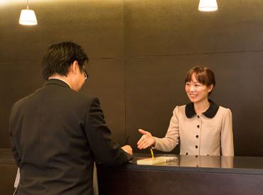 人と関わる仕事を通してお客様の笑顔を感じたい方、
おもてなし力をさらに磨きたい方、
安定した職場で長く働きたい方にぜひ◎