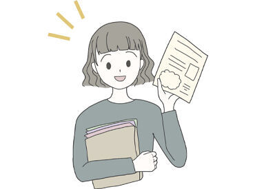 事前研修もしっかり行いますので
未経験・ブランクがある方でも始められる♪