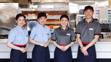 ケンタッキーフライドチキン 万代シテイ店 万代シテイ店、イオン上越店、長岡川崎店の3店舗で募集中！
店長を目指してみたい！それだけで応募OK！
人柄重視の採用です♪