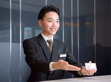 リッチモンドホテル宮崎駅前 憧れのホテル業界にチャレンジ*。
ほとんどが未経験スタートです！
接客スキルやマナーなど、
働きながら学べることがたくさん♪