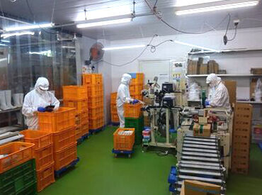 楽陽食品株式会社 新潟第2工場 主婦(夫)さん・シニア世代の方も大歓迎！
安定の正社員募集！
まずは職場見学で雰囲気を知ってから♪