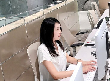 <土日祝休み>プライベートとの両立も安心♪
事務未経験さんももちろん歓迎です!
経験者さんは即戦力として活躍できますよ◎