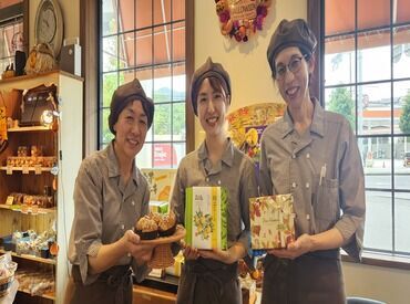 パティスリー ジョリーフィス ~+.* オシャレなケーキ屋で働こう*.+~♪
主婦(夫)さん活躍中！
スタッフもお客様も優しくて未経験の方も安心してスタート◎