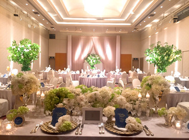 株式会社東海ヒューマンリソースマネジメント　勤務地：ホテル名古屋ガーデンパレス ホテル社員さんや先輩スタッフと一緒に少しずつ慣れていきましょう！