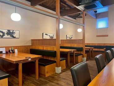 ≪ゆったりとした和の空間≫
1人1人に丁寧な接客ができます!
経験のない方でも安心して働ける環境です◎
※写真はイメージです