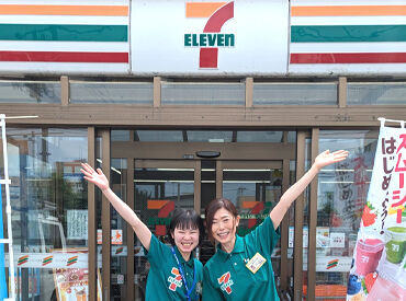 セブン-イレブン 黒石市ノ町店（株式会社須藤善石油店） コンビニもガソリンスタンドも両方経験できちゃう職場♪
フォロー体制ばっちり！
初めてでも安心してスタートできます★