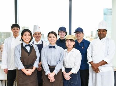 世界の約25の国と地域5万5000ヵ所以上に
サービスを提供する"コンパスグループ"
大手ならではの待遇やサポートを揃えています!