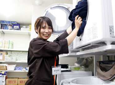 快活で働くスタッフは優しい人が多いんです♪
困った時もスグに相談できるサポート体制が特徴です！