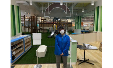 株式会社コアズ 東京事業本部（勤務地：有明の大型商業施設におけるキッズスペース） 可愛い子供の笑い声が絶えない空間に
思わず癒されます…！
※イメージ写真