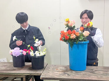 知識・経験不要です！
「働きながら体を動かしたい」
「近所だから」
など、理由はなんでもOK！