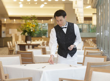 お料理はお膳にセットされた状態での提供なので、難しいことはありません◎フリーター・子育て中スタッフも活躍中★