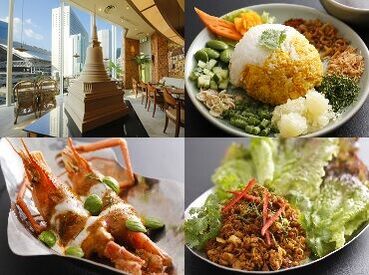 KOH SAMUI BY CHEDI LUANG (コサムイ　バイ　チェディルアン) ＜南タイサムイ島をイメージ！＞
タイのリゾートのような雰囲気で、
海外で働くような貴重な経験を手に入れることができます♪