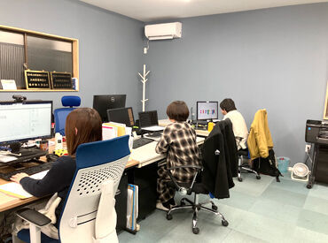 PEACE株式会社 子育てなどとも両立が可能な環境です♪
勤務時間の希望など、働き方はお気軽にご相談ください◎