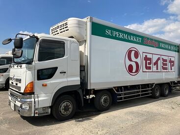 配送先⇒決まった店舗への配送なので
仕事を覚えやすくて安心です♪