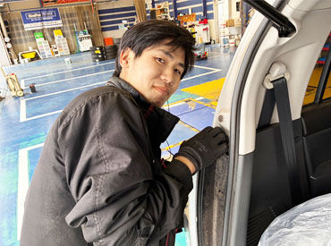 冬場は防寒着の支給有♪
作業に集中できる環境が整っています!