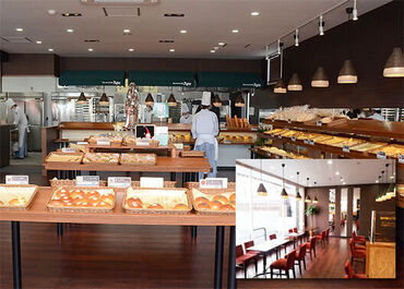 ブレッド＆カフェ・アペ　生石店 未経験から始めた方が90％以上！
レジ打ちの仕方～パンの並べ方まで
丁寧にお教えするのでご安心ください☆彡
