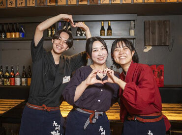 ＜稼ぐって楽しい！＞
楽しい仲間と一緒に働きませんか？
『接客業ってこんなに楽しいんだ★』を
実感できる職場です◎