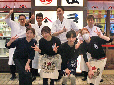 まずは簡単な仕込みなどからお任せ♪
イチからお教えするので、少しずつ覚えていけばOKです◎