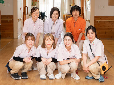 子育て経験者や介護経験者がたくさん在籍中！
困った時もみんなでサポートし合う雰囲気です◎