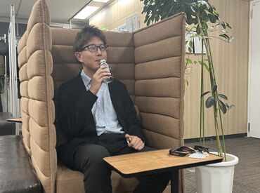 《休憩スペースも完備!》
ゆっくり休めるスペースもあるからうれしい♪
オンとオフもしっかり作れる◎