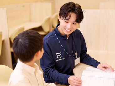 栄光の個別ビザビ 川崎校 一度に教える生徒は最大2人まで。未経験でも始めやすい個別指導です♪大学生～主婦層まで幅広く活躍中です！