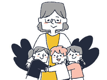 「短時間で働けるから」「家から近いから」など
はじめるきっかけは皆さん様々◎
ですが「子どもが好き」というのは皆共通です♪
