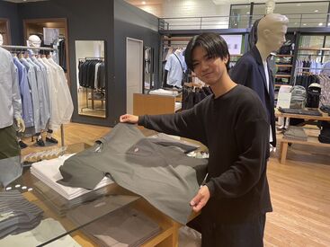 ★レアバイト★
BEAMS系列でスタッフ急募♪
『服が好き』そんな応募理由で十分です★