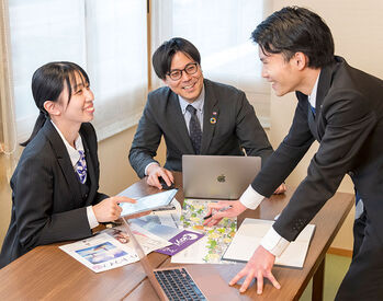 社会保険完備で将来も安心!
長期的に働きたい方も
ライフプランも立てやすい♪