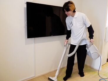 週末のみ、平日のみのスキマバイトOK！
営業終わりの飲食店やマッサージ店の清掃業務♪