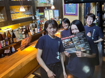 和dining 楽喰 学校終わりやサークルのない日に働いているスタッフがたくさん♪
シフトの相談はお気軽にどうぞ◎