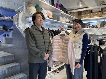 レディース商品も充実しております！
可愛い商品に囲まれて気分も↑↑