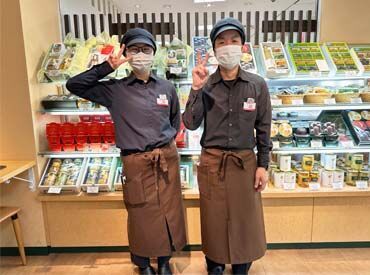 アンシャンテ　岡山高島屋店 旬のフルーツや華やかなスイーツに囲まれてお仕事♪
百貨店内のお店なので、慌ただしすぎず安心して働けます◎
