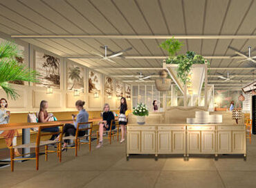 ISLAND STYLE CAFE & GRILL Koko Head CAFE OSAKA ※2024年9月オープン予定 ＜9月に向けてオープニング募集！＞
アクセス抜群の大阪エリアの新店舗です★
レギュラー勤務で正社員も目指せます！
