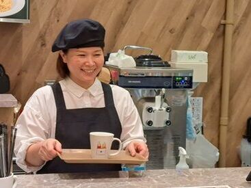 ホリーズカフェ イオンモール神戸南店 人気急上昇中！あの「ホリーズカフェ」で働くチャンス★
週3/4h～シフト相談◎うれしい社割も！
憧れのカフェバイトを始めよう♪