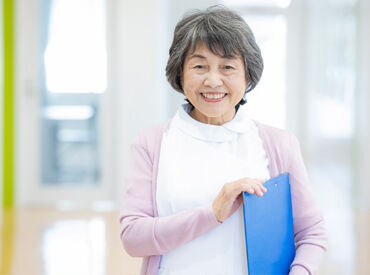 60歳以上の看護師さんの再就職先にも◎
シニア世代の方が多数活躍している現場です。
※写真はイメージ