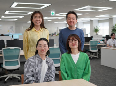 GW・夏季・年末年始など長期休暇も充実♪
有給休暇や連休の相談可能＆半休取得も◎