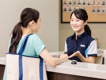 「運動の知識は無いけど…」
そんな方でも大丈夫◎
必要なことはお仕事を始めてから覚えていけばOK！
サポートも万全です♪