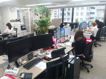 ステップライン株式会社 20～30代が中心に活躍中！
自由度抜群で居心地の良さ◎急成長中のECサイトの運営に携われます♪実務未経験の方も大歓迎☆