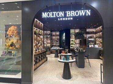 MOLTON BROWN 神戸BAL店 香りに囲まれながら、接客スキルも身につきます！