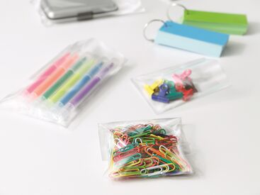 取り扱う製品はレジ袋からラッピングに使う袋まで様々♪
軽いものばかりのため力仕事はありません◎
※画像はイメージです