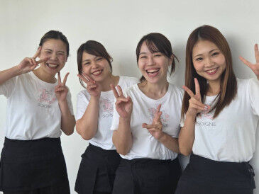 ≪働きやすい環境≫
午前中だけ・短時間だけの勤務など
プライベートの予定に合わせて働けます◎