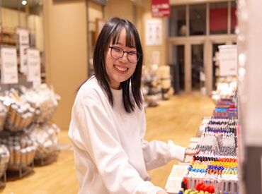 「無印が大好きで…」
「家が近かったから」
など応募のキッカケは何でもOK！