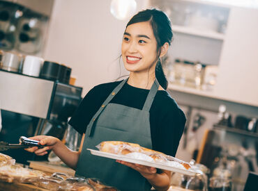 株式会社ダイヤ　大丸梅田店　※4月中旬オープン ＼こんな方にピッタリ／
・パンが好き
・お洒落で綺麗なお店で働いてみたい
・無理なく働きたい
※イメージ画像