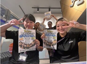 ＜楽しい職場で定着率抜群＞馴染みやすい環境！
現在は女性スタッフがメインで活躍中です♪
