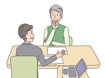 ご自宅近くまで「出張面接」も実施中！
面接時ご来社いただける方は「太平駅・新琴似駅・麻生駅」まで送迎もあり◎