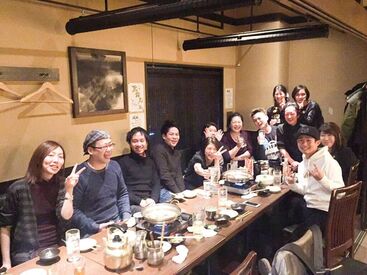 個人店ならではのあたたかさ♪
プライベートと両立しながら勤務できます！
未経験でも大歓迎♪
